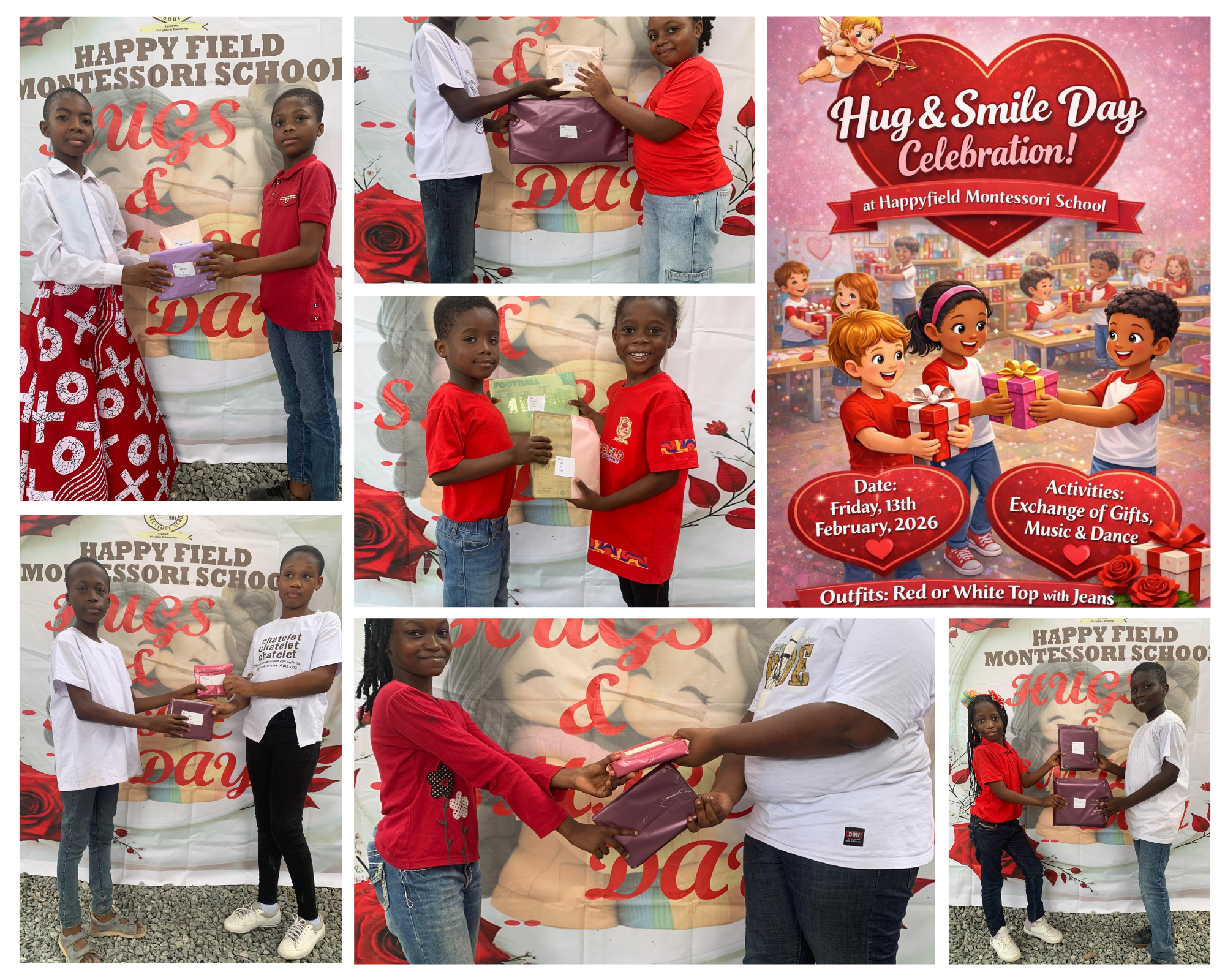 HUGS AN SMLE DAY
